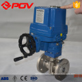 High performance motorized flanged type ball valve explosion proof valve